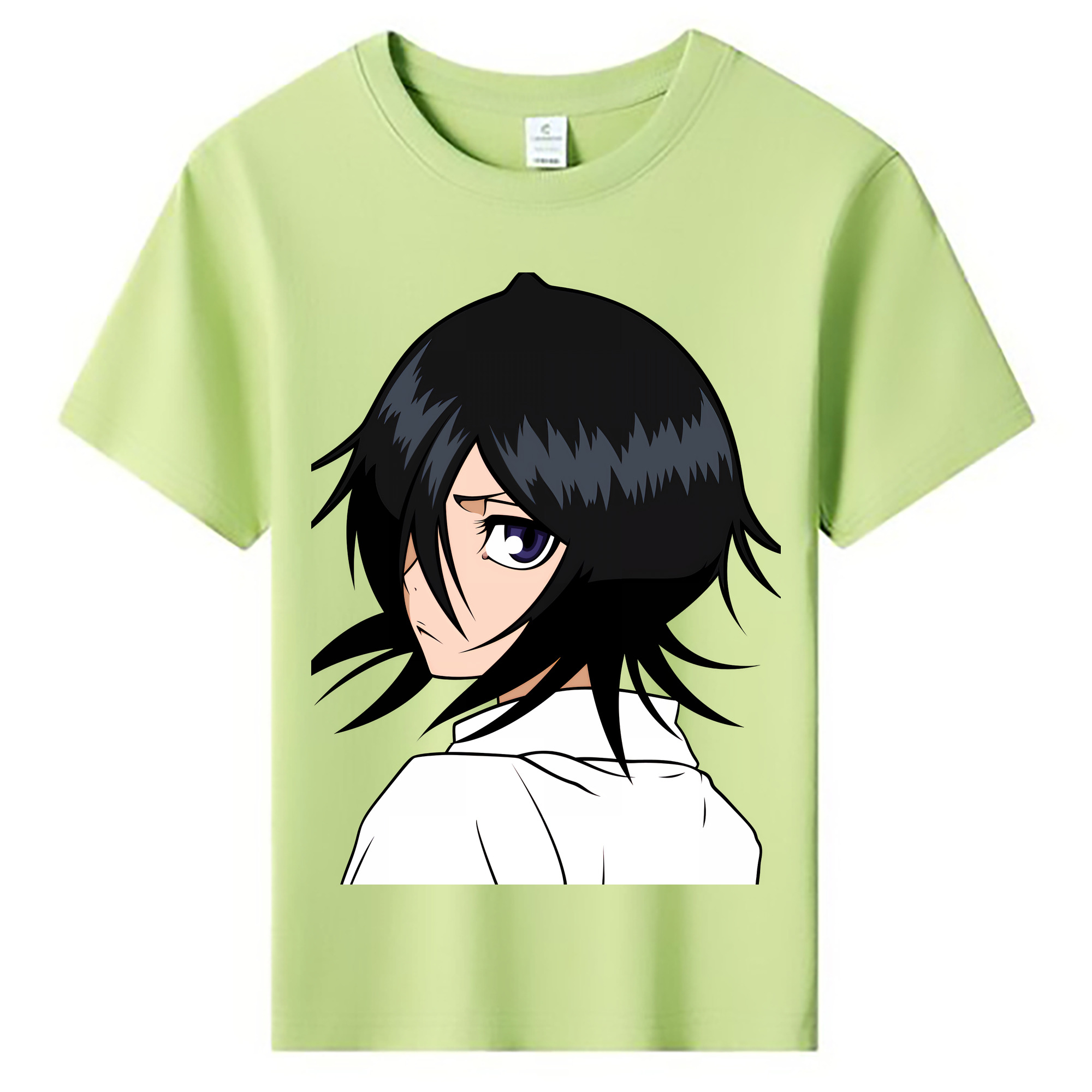 （画像用） ブリーチ 朽木ルキア BLEACH Kuchiki Rukia 綿100％キッズTシャツ（フロントプリント）